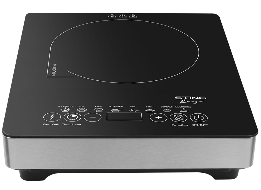 9096613 Плита компактная электрическая STINGRAY ST-HP3506A черный STDN-0014143 - Вид №1