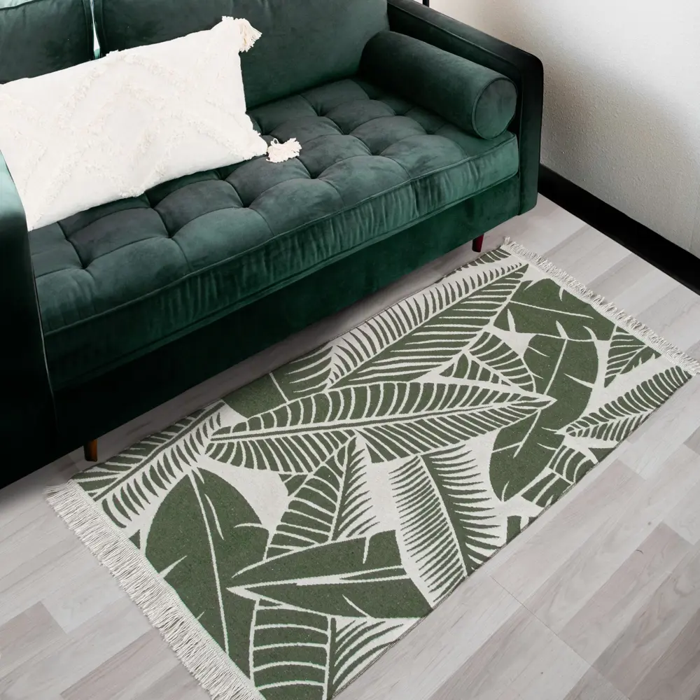 Santreyd Maya - турецкий килим из хлопка 80x150 см для стильного интерьера 89385301 STLM-1345291