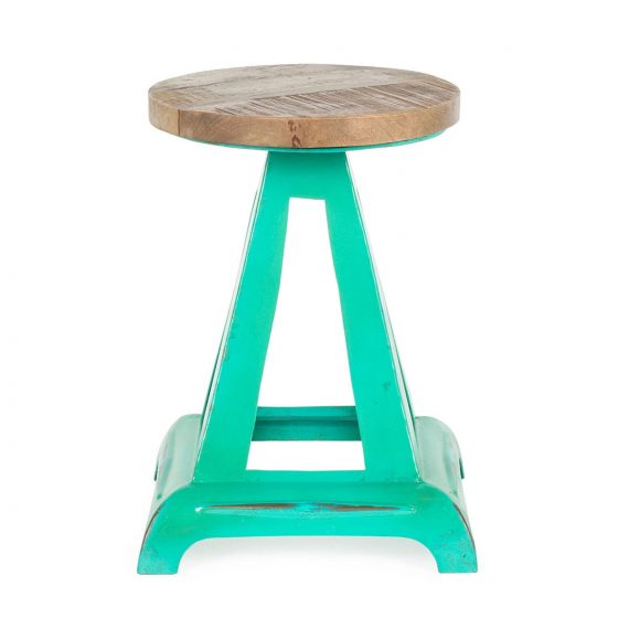 080952 Табурет из дерева и металла Francisco Segarra Daki Santreyd  - Вид №3