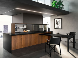 Встроенная кухня с островом