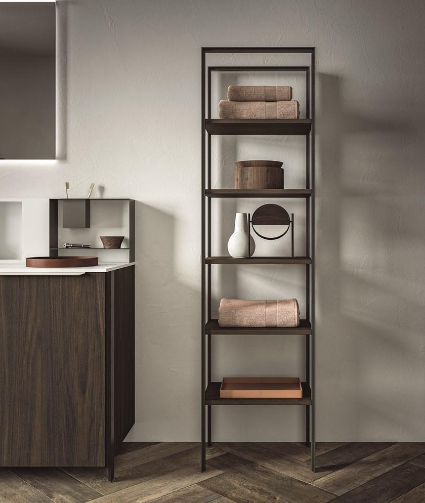 Cerasa Мебель для умывальника из меламина с зеркальными дверцами Cartabianca sun-id-1352555 - Вид №2