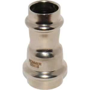 Муфта переходная Rommer 22x18 мм ВПр нержавеющая сталь