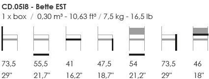 Fenabel Мягкое деревянное кресло Bette sun-id-1432387 - Вид №2