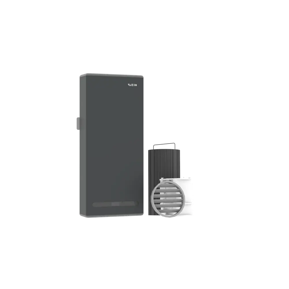Рекуператор Vakio Base Smart Dark Night 39 дБ 120 м3/ч цвет черный 88718628 STLM-2088208  - Вид №5