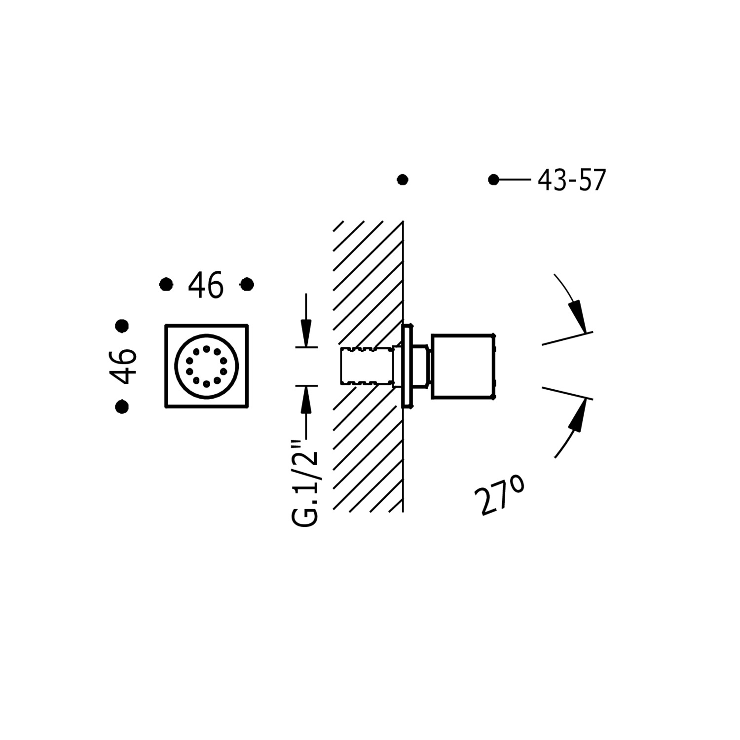 Гидромассажная струя-29951503 TRES Hydromassage - Вид №1