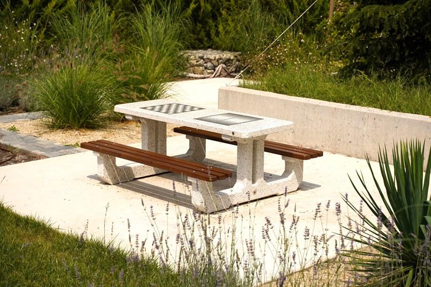 ENCHO ENCHEV - ETE Бетонный стол для общественных мест / игровой стол  221  - Вид №3