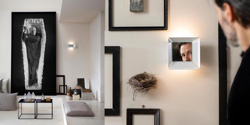 Karman Настенный светильник из алюминия непрямого света Narciso sun-id-1439815 - Вид №1