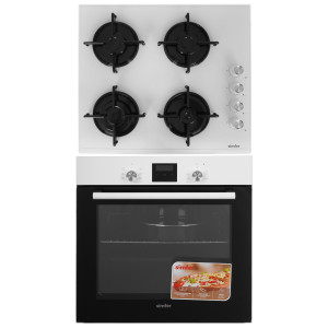 9280276 Духовой шкаф электрический Simfer B6EW56070 + Варочная поверхность газовая Simfer H60K40C000