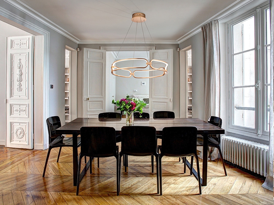 109043 Подвесной светильник 60Ø розовое золото DIM Schuller Colette - Вид №2