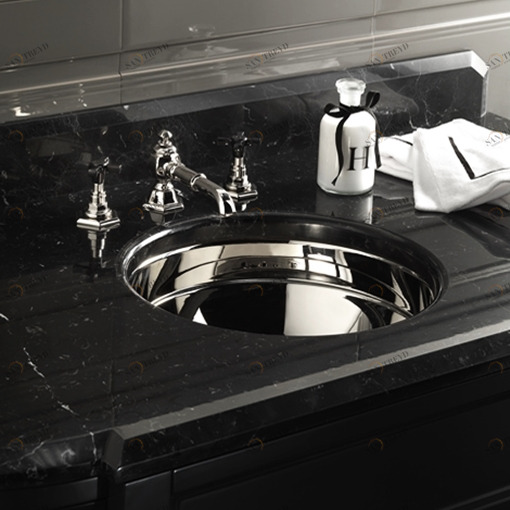 DEBABYLNK Накладная раковина под столешницу  круглая Devon&Devon BASINS