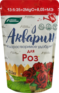 87462705 Удобрение Акварин Для роз 0.5 кг STLM-0073944 БУЙСКИЕ УДОБРЕНИЯ