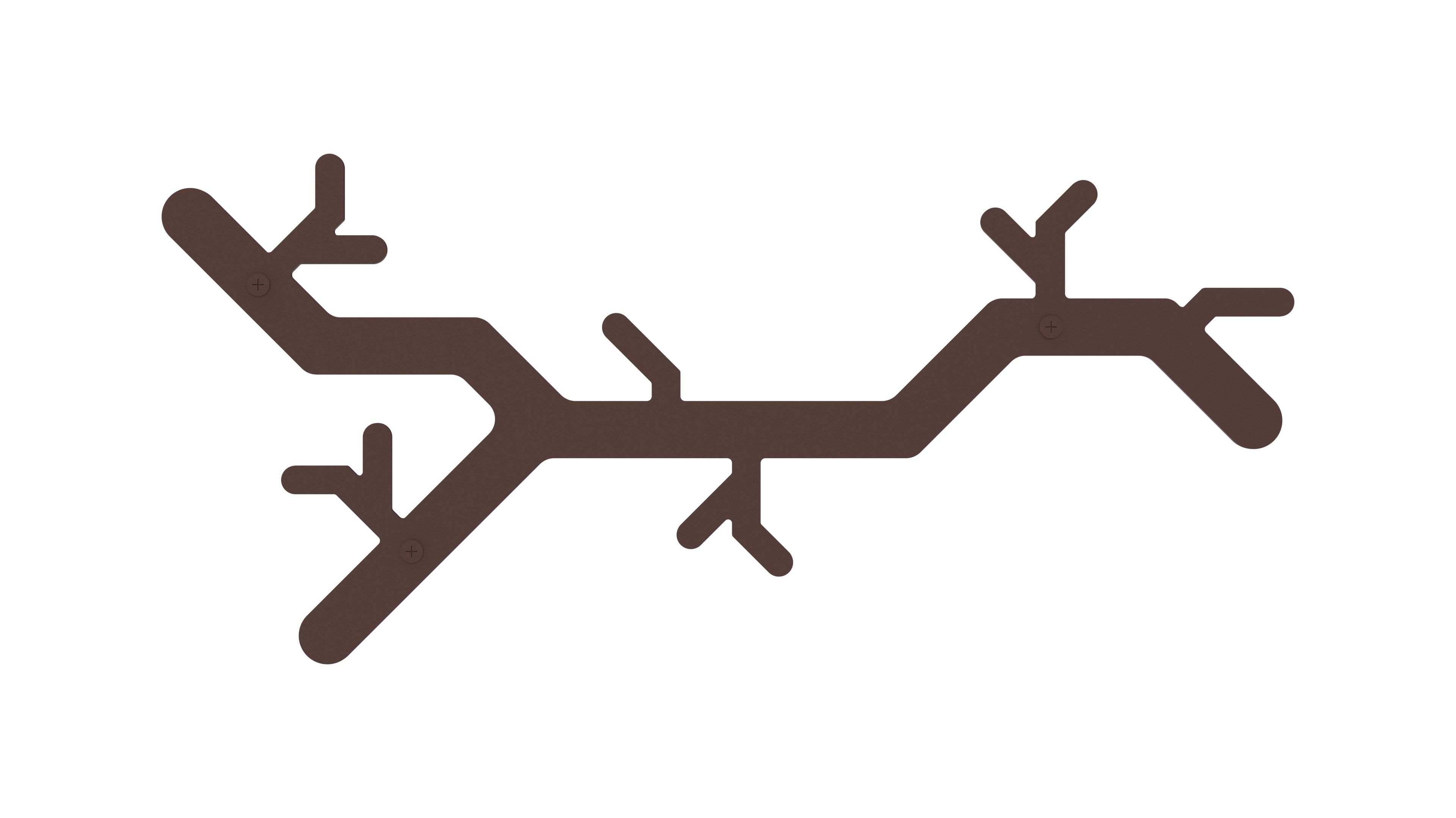 Стальная настенная вешалка с порошковым покрытием FUNCTIONALS TREE HOOKED ARCH-00076583 - Вид №9