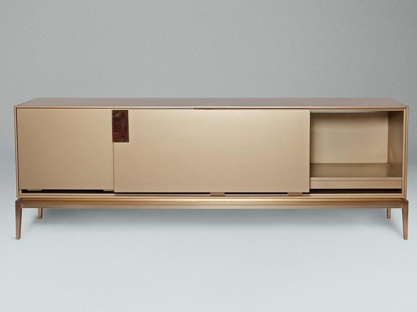 Paolo Castelli Буфет из лакированной мдф с раздвижными дверцами For living sun-id-1501168 - Вид №1