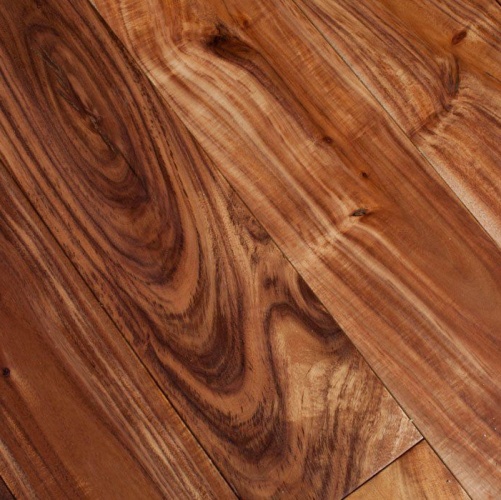 Массивная доска Magestik floor Под лаком (экзотика) Состаренная (браун) 910x122x18мм Акация (Гладкая) 910х122 мм MGK Magestic floor 2600300167 - Вид №4