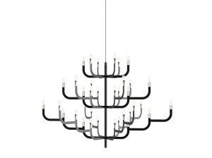 Алюминиевая светодиодная люстра