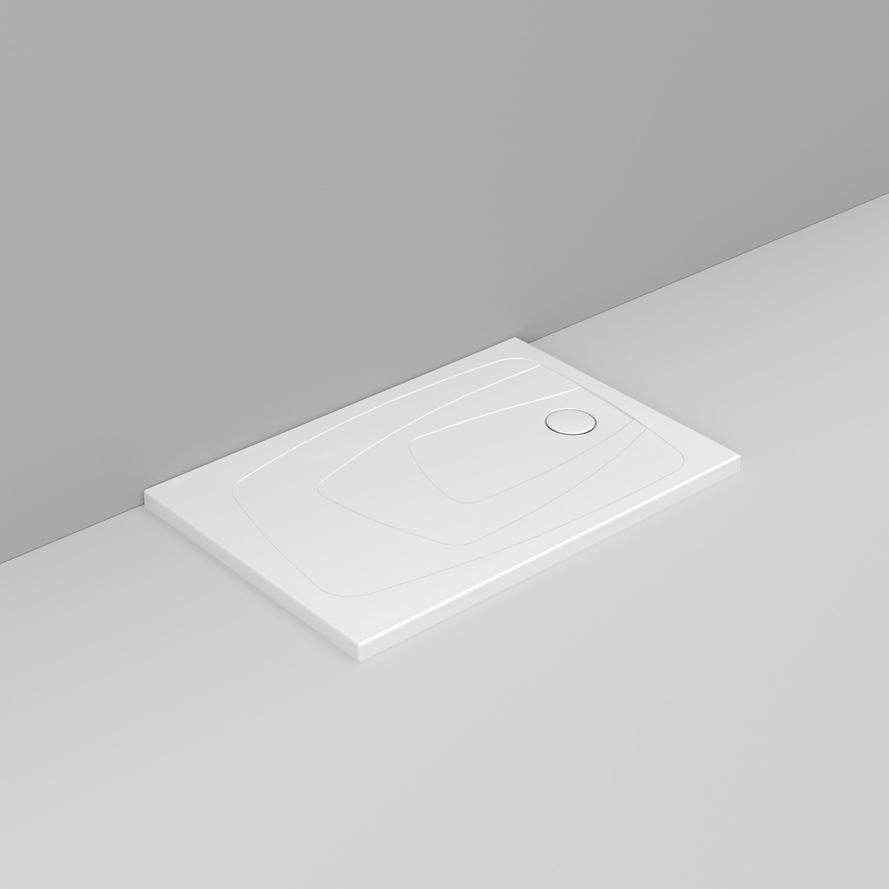 Керамический нескользящий прямоугольный поддон для душа Ceramica Dolomite за пределами ARCH-00148401 - Вид №139