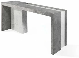 HESSENTIA | Cornelio Cappellini Прямоугольная консоль из мрамора и кварцита Stone