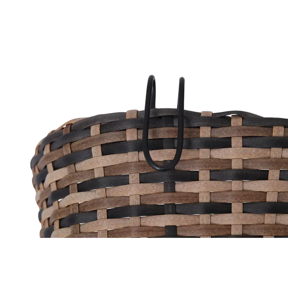 Кашпо для цветов 14x22x50 см v15 л пластик темно-коричневый Santreyd Балконный STLM-2152678 - Вид №6