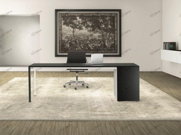 Ultom Прямоугольный стол из ламината с ящиками Minimum sun-id-1462270