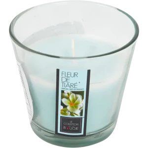 Свеча парафиновая в стакане тиаре