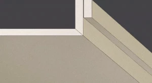 Gyps Рейки из гипсокартона со ставнями Gyps linear