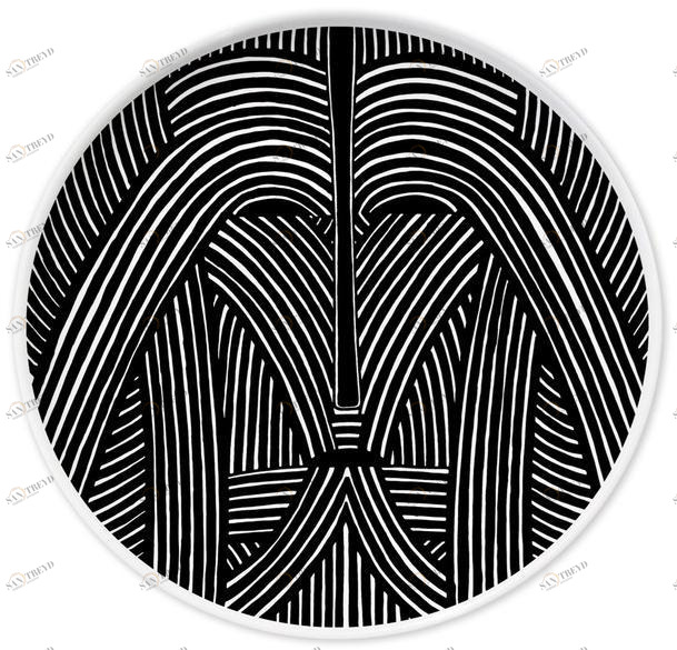 Kiasmo Керамическая тарелка Cultures sun-id-1372903