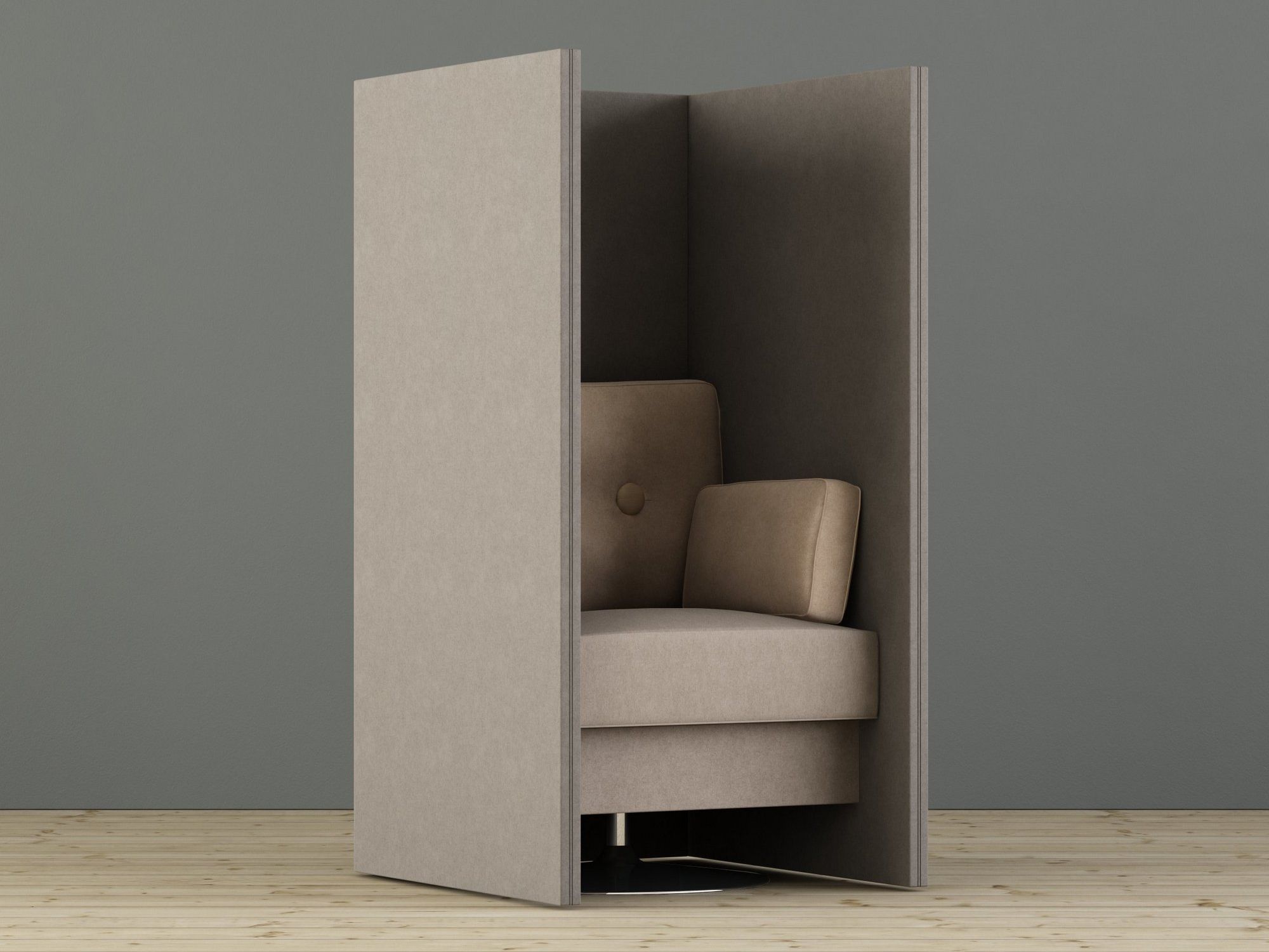 Тканевое кресло с высокой спинкой Glimakra of Sweden Limbus ARCH-00035535