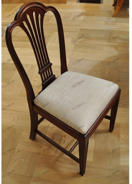 Arnaboldi Interiors Стул с подставкой для ног из ткани и дерева sun-id-1350675