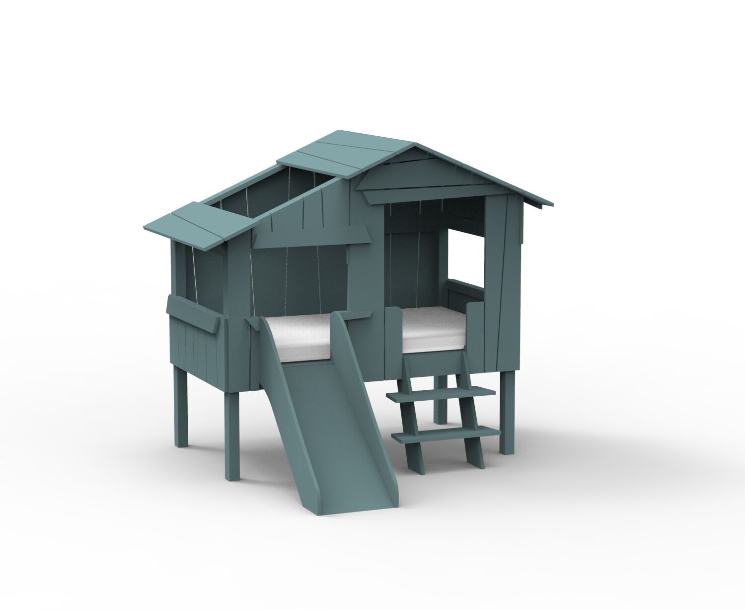 Кровать-чердак из МДФ Mathy by Bols TREEHOUSE BEDS &amp ARCH-00114895 - Вид №18