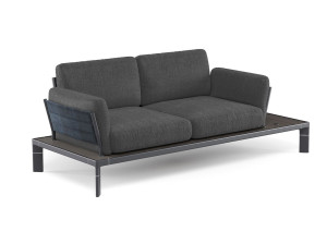 2-местный тканевый садовый диван