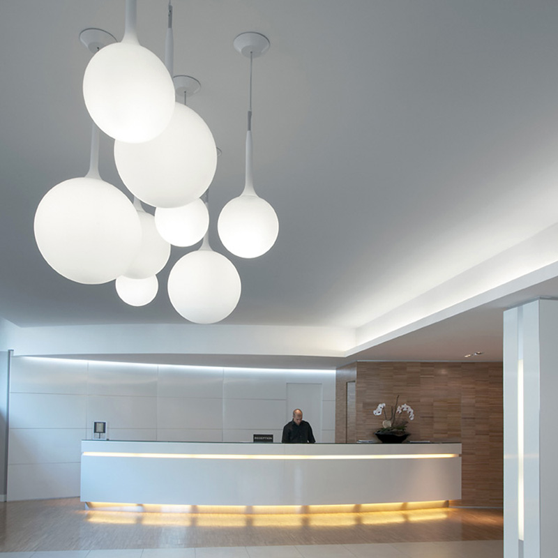 Светильник подвесной 99х42 см белый Delight Collection 1051010A ARTEMIDE ДИЗАЙНЕРСКИЕ 00-3882276 Белый  - Вид №3
