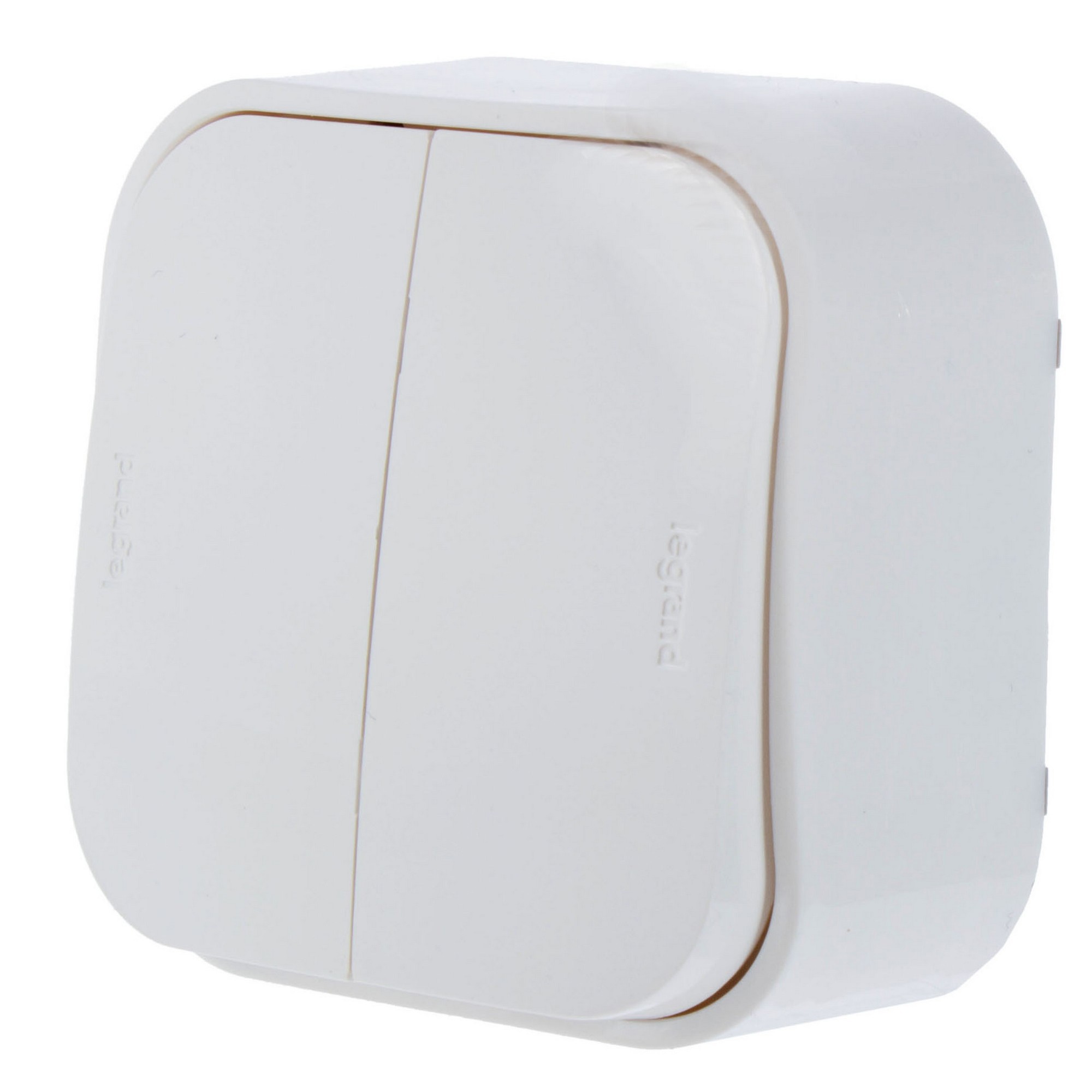 Двухклавишный переключатель Legrand Quteo для накладного монтажа 17824487 STLM-0008721 - Вид №1