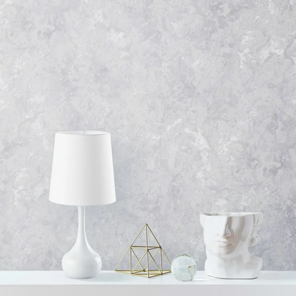 Обои виниловые на флизелиновой основе Erismann Benefit серые 1.06 м ЭР60085-03 STLM-2035953 - Вид №3