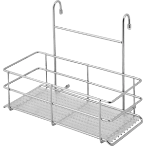 Полка для рейлинга Аквадекор Stick 25.2x16.7x18 см сталь цвет серый