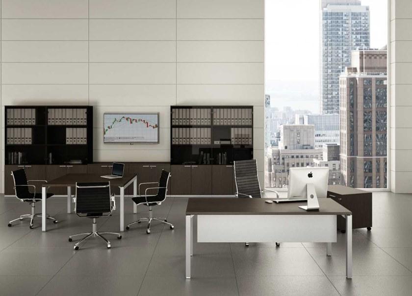 Bralco Модульный прямоугольный стол венге Gate sun-id-1404040 - Вид №1