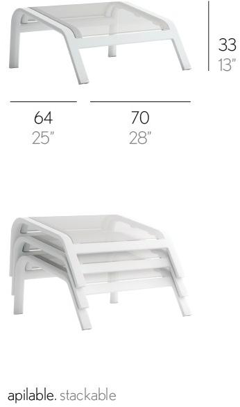 GANDIABLASCO Садовый пуф Batyline® Stack sun-id-1464022 - Вид №6