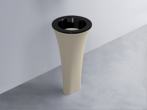 AMLA45-N+AMPILT-PM+AMCOLT-LN Раковина Amedeo Tondo отдельностоящая cielo Enjoy + Amedeo