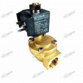 Клапан соленоидный CEME 87 нормально открытый 1/2" 220В 8714NN012S4A712