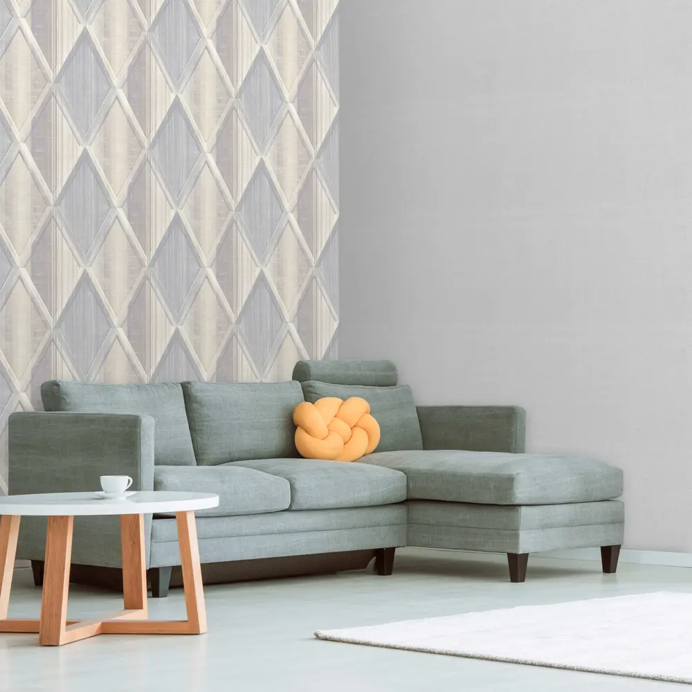Обои флизелиновые Deco-Deco Chalet серые 1.06 м DD6045-11 88671978 STLM-2211182 - Вид №3