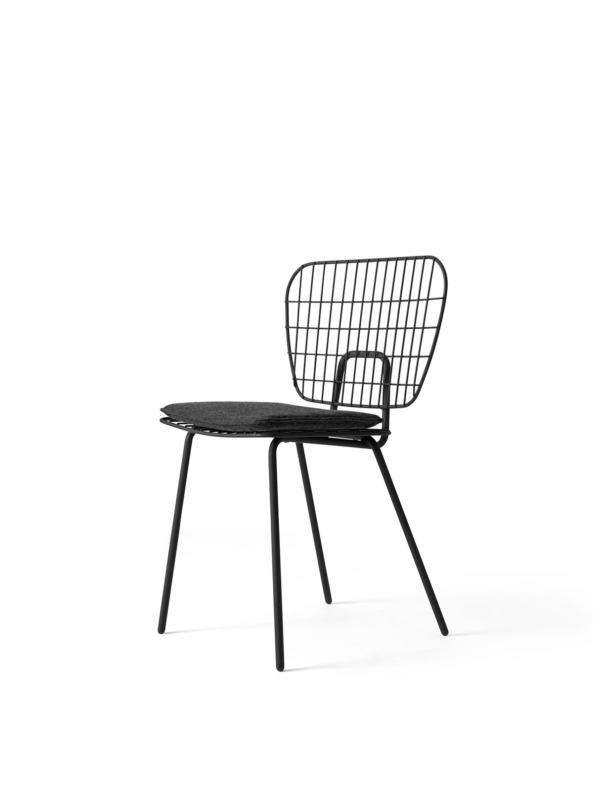 9520539 MENU Обеденный стул WM String Черный  - Вид №5