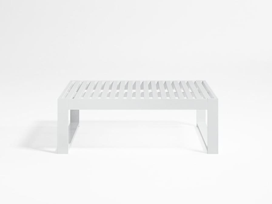 Прямоугольный алюминиевый журнальный столик GANDIABLASCO ДНК ARCH-00148261 - Вид №1