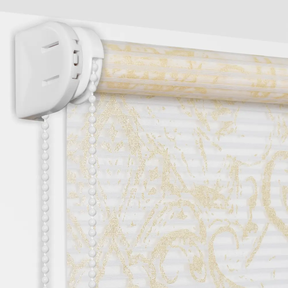 Штора рулонная Версаль 55x160 см золотая GARDEN STLM-2133710 - Вид №1