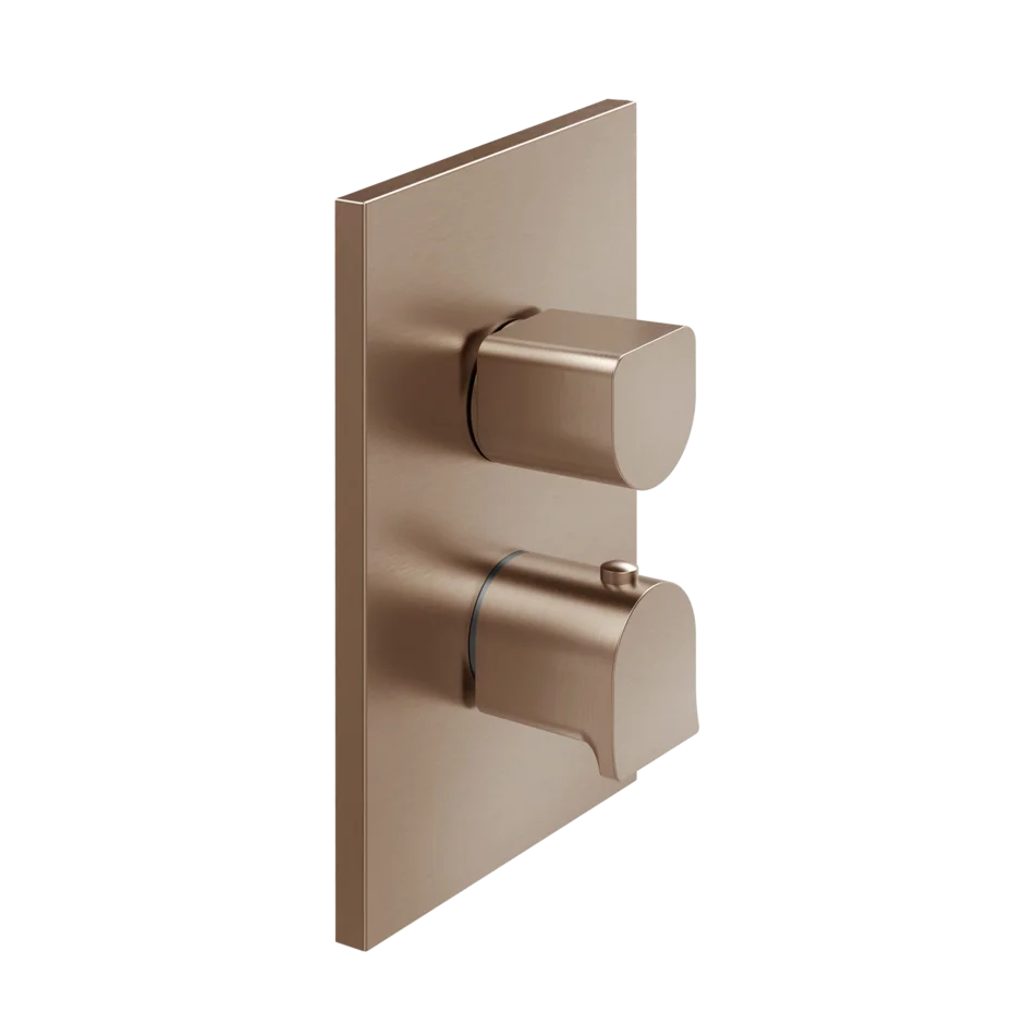 Смеситель для душа 59136 708 Gessi Rilievo МЕДНЫЙ МАТОВЫЙ PVD 59136708