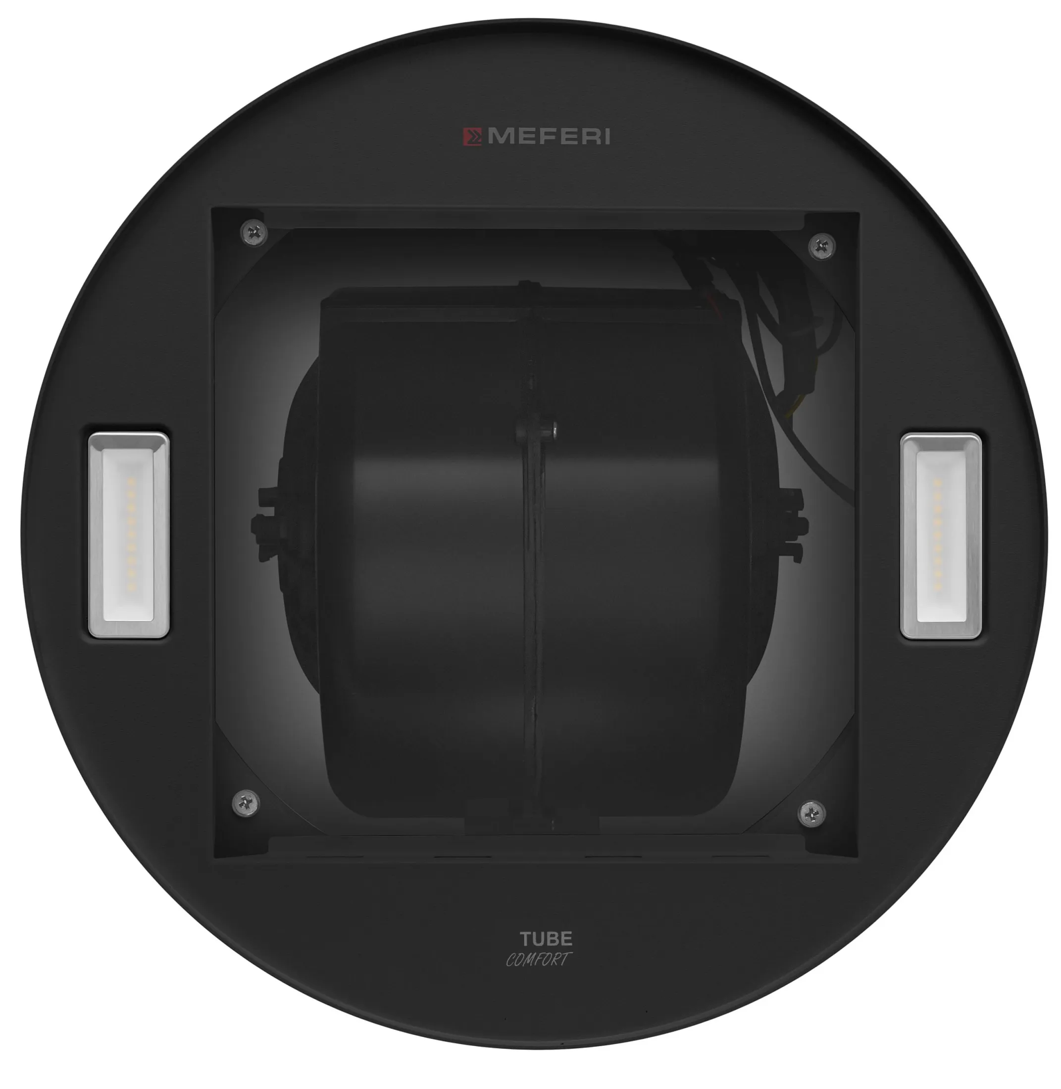 9270639 Вытяжка пристенная Meferi TUBE35BK COMFORT черный STDN-0151312 - Вид №11