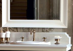 Gentry Home Настенный керамический подстаканник Ivy Rose gold GH101128  - Вид №1