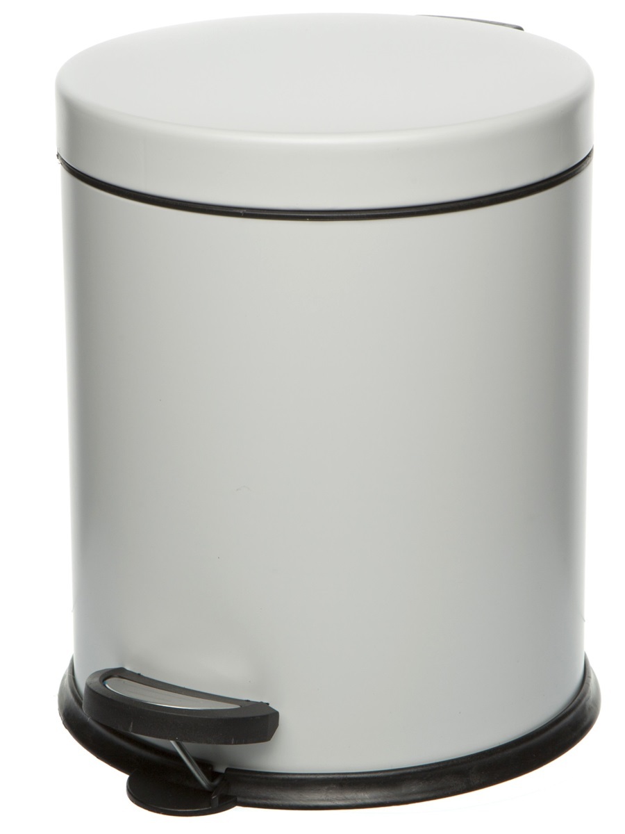 Вёдра с педалью и крышкой Tucana 5L White NAVAKO 11523