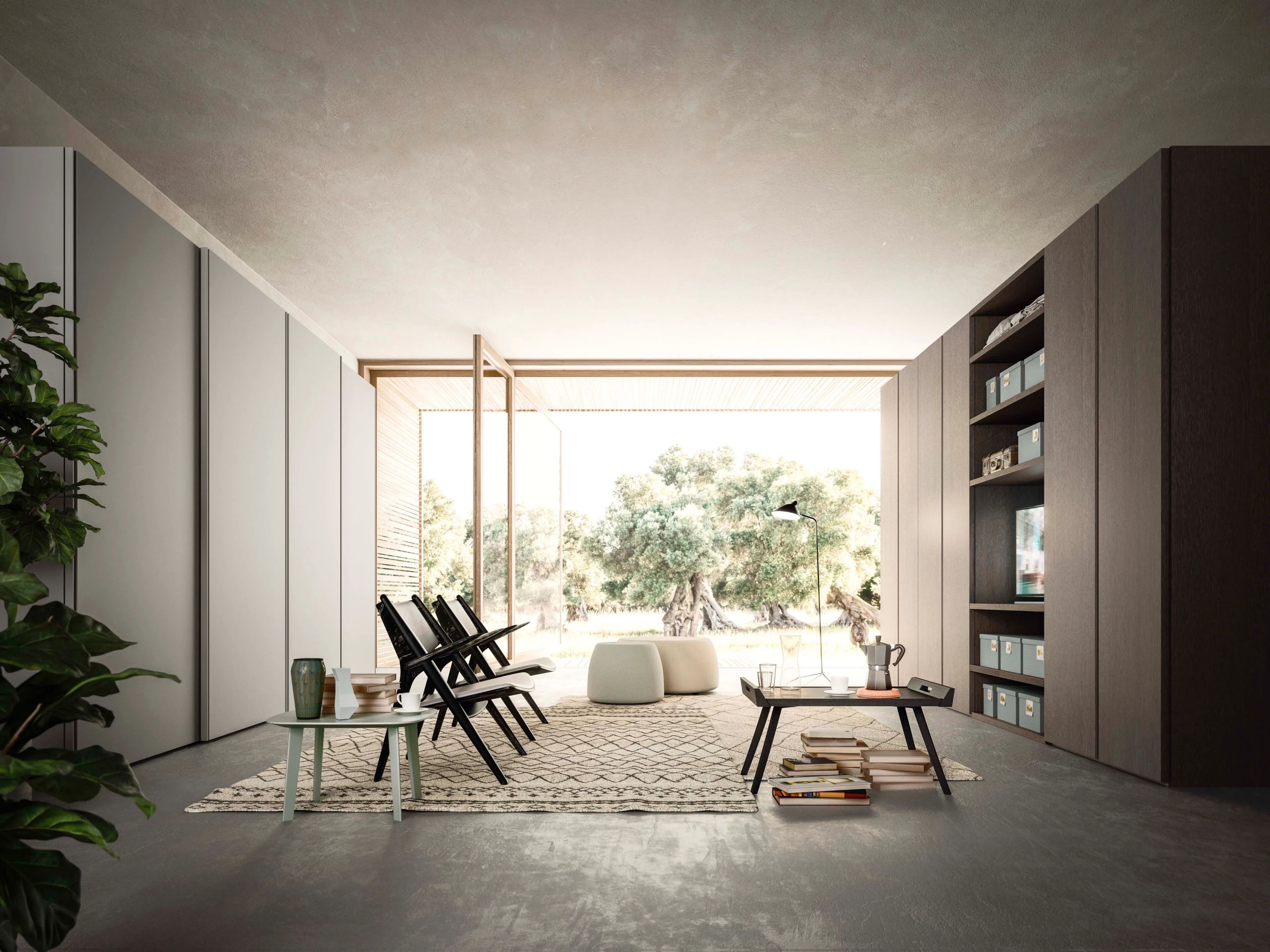 Модульный шкаф с раздвижными дверями Alf DaFrè смеситель ARCH-00106480 - Вид №2