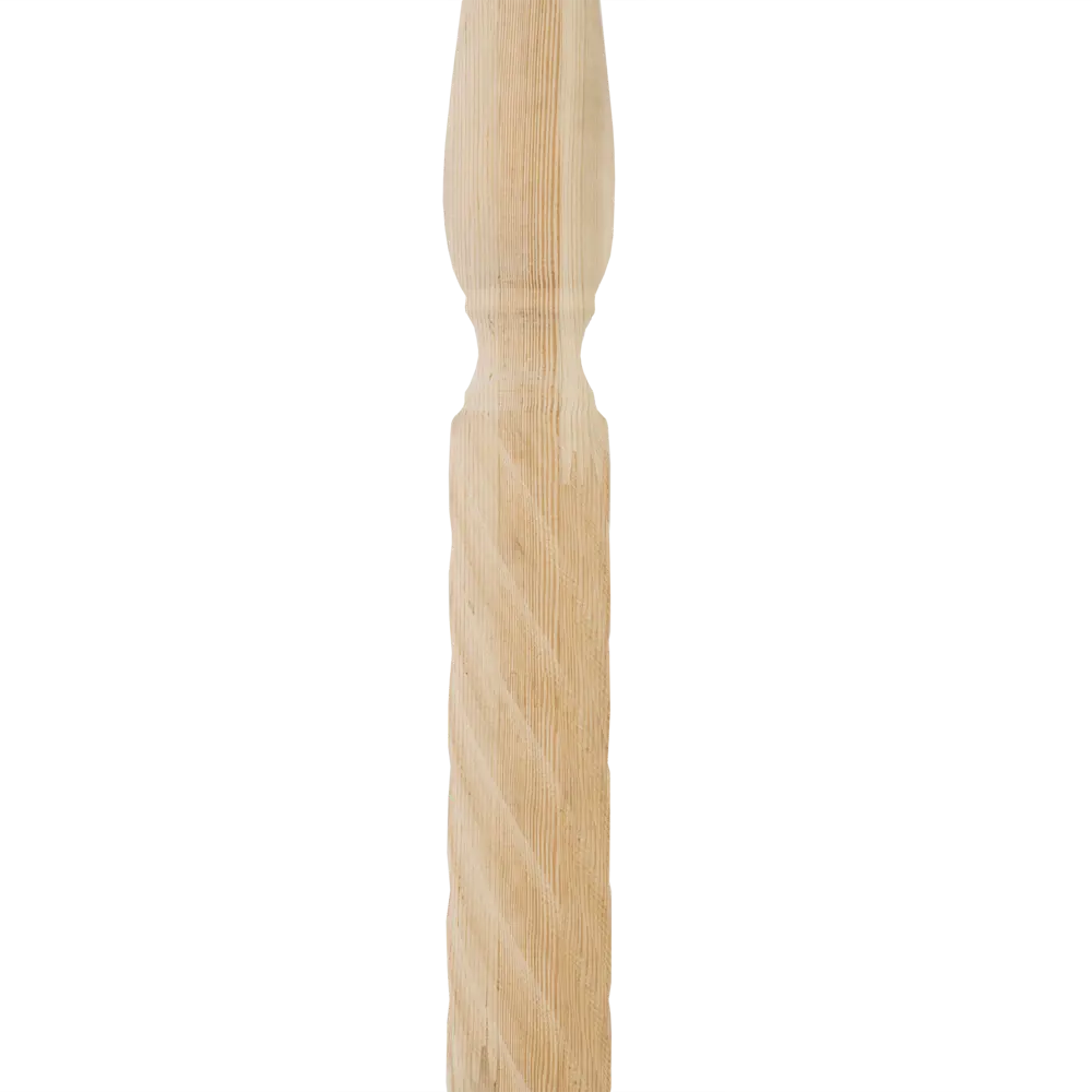 Santreyd Балясина витая из лиственницы Экстра для лестниц и террас 84372036 Витой STLM-0048780 - Вид №2