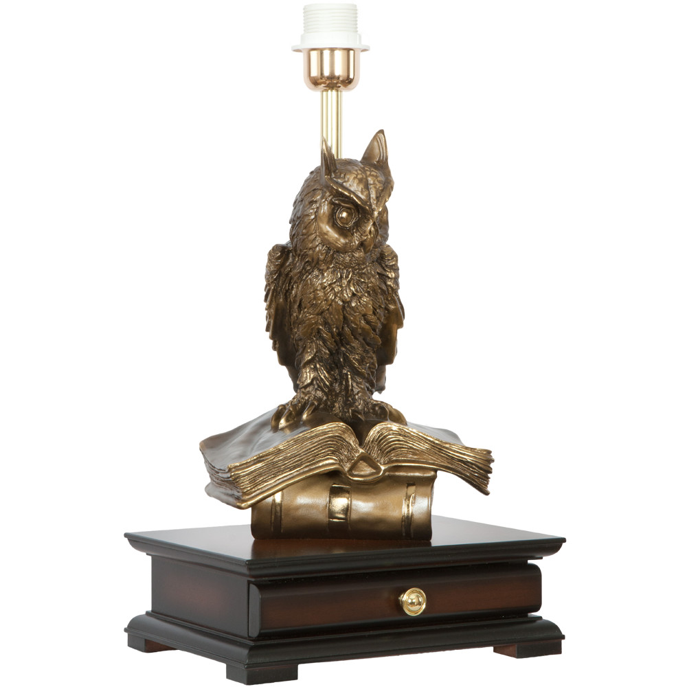 33006/1 Основание к светильнику Ученый филин Бронза BOGACHO 4627138211540 - Вид №2