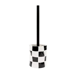 BATH PLUS Ершик для унитаза Chess в шахматном дизайне 89380471